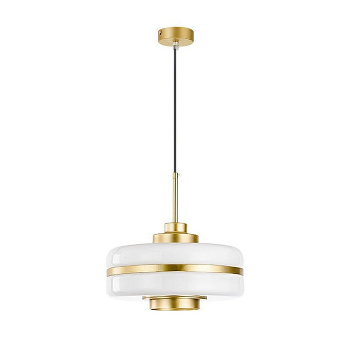 Skandynawska lampa wisząca z luksusowego szkła