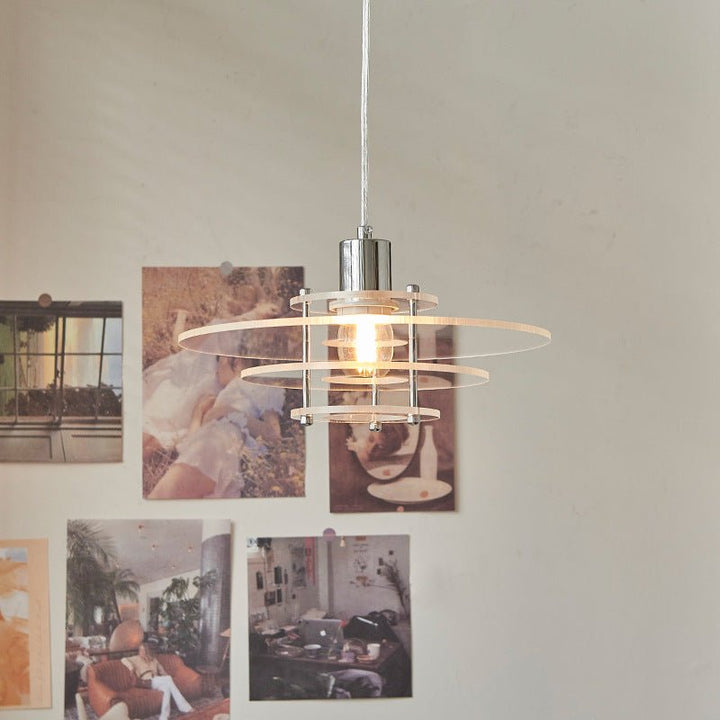 Nowoczesna lampa wisząca w kształcie UFO vintage