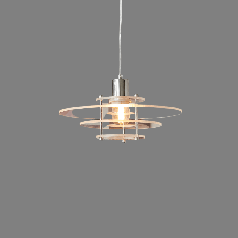 Nowoczesna lampa wisząca w kształcie UFO vintage