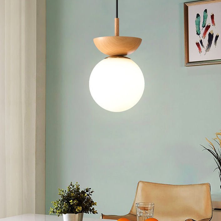 Lampa sufitowa w stylu japońskim