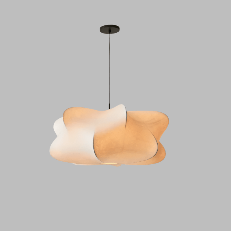 Lampa wisząca Wabi Sabi z jedwabiu Japonii