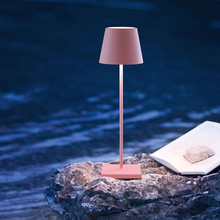 Wysoka Lampa Stołowa z Funkcją Przyciemniania