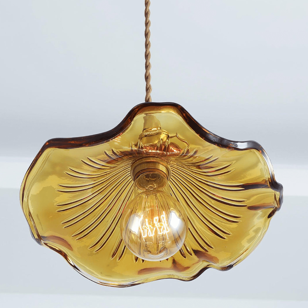 Stylowa Lampa Kwiatu Hibiskusa