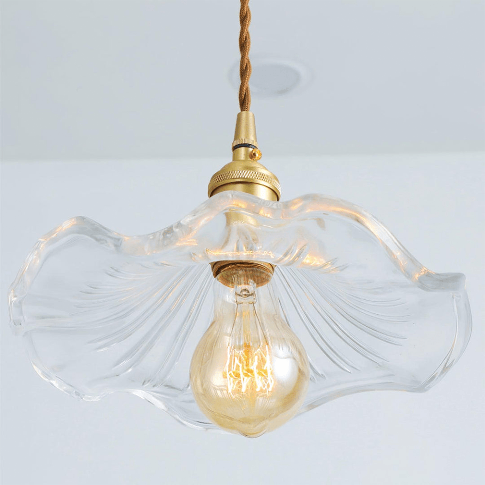 Stylowa Lampa Kwiatu Hibiskusa