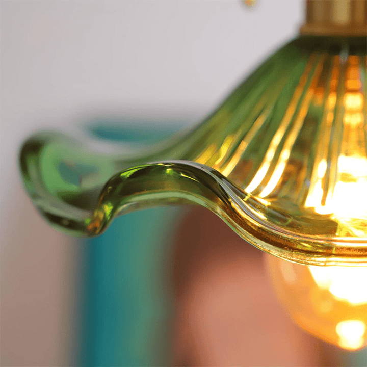 Stylowa Lampa Kwiatu Hibiskusa