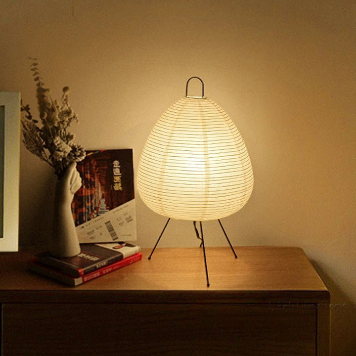 Japońska lampa z papieru ryżowego - Lampa z papieru ryżowego