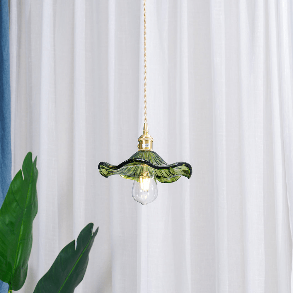 Stylowa Lampa Kwiatu Hibiskusa