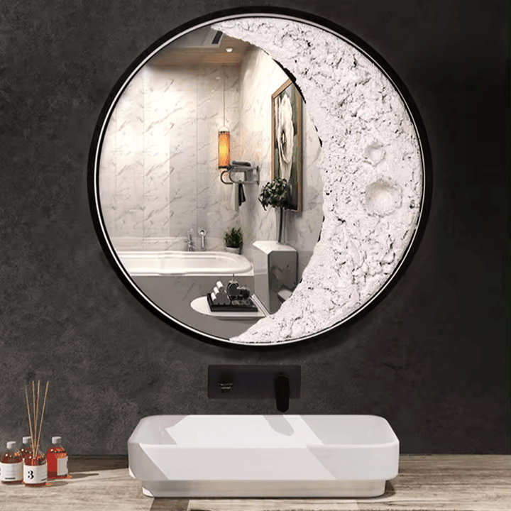 3d lampa ścienna księżycowa