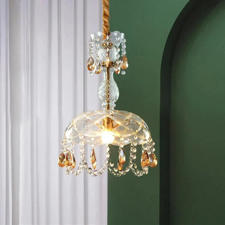 Luksusowy kryształowy żyrandol design