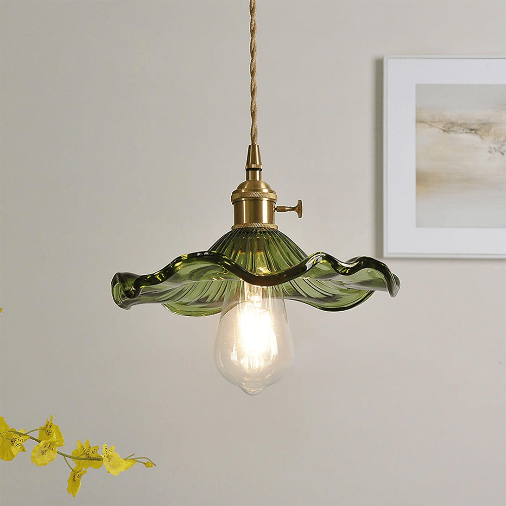 Stylowa Lampa Kwiatu Hibiskusa
