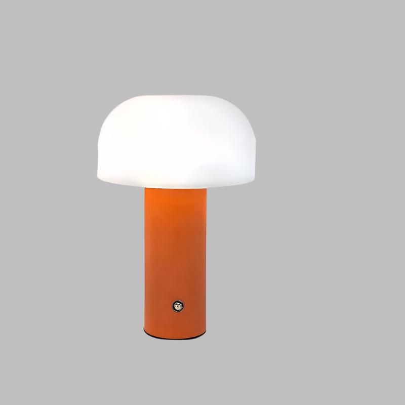 Lampa stołowa w stylu europejskim w kształcie grzyba