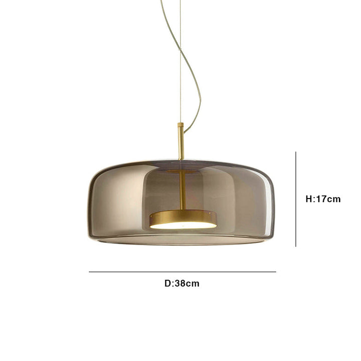 Lampa wisząca Hotel Glass