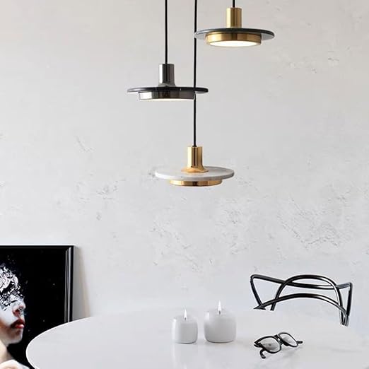 Nowoczesna Prosta Marmurowa Lampa Wisząca