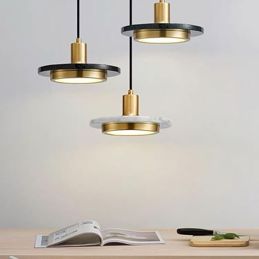 Nowoczesna Prosta Marmurowa Lampa Wisząca