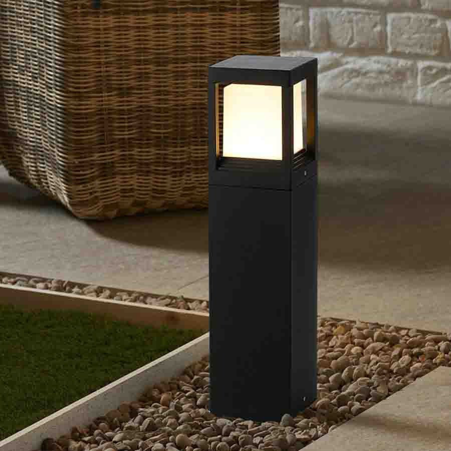60cm Lampa ogrodowa Nimbus Cube na energię słoneczną