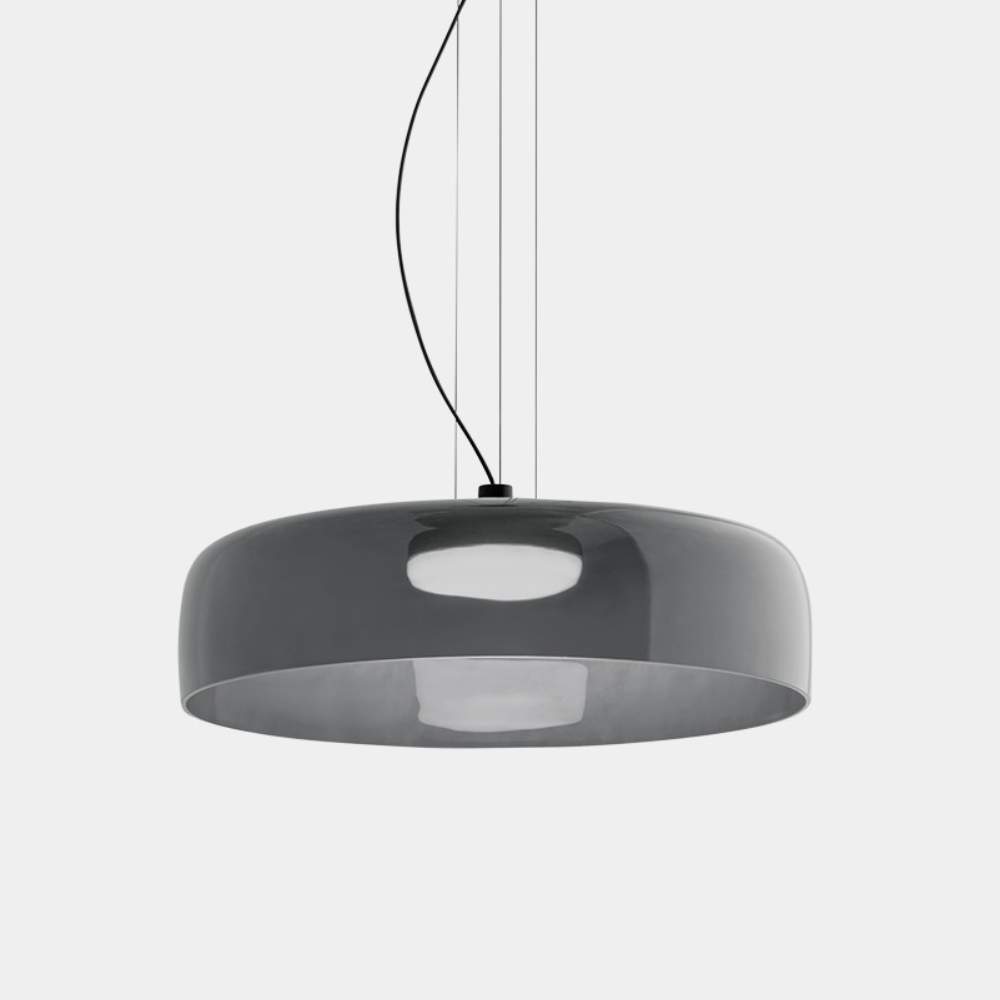 Lampa wisząca ze szkła norweskiego