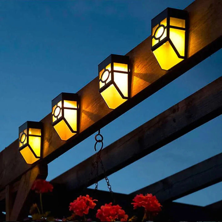 Lampa ścienna LED na energię słoneczną (2 opakowania)