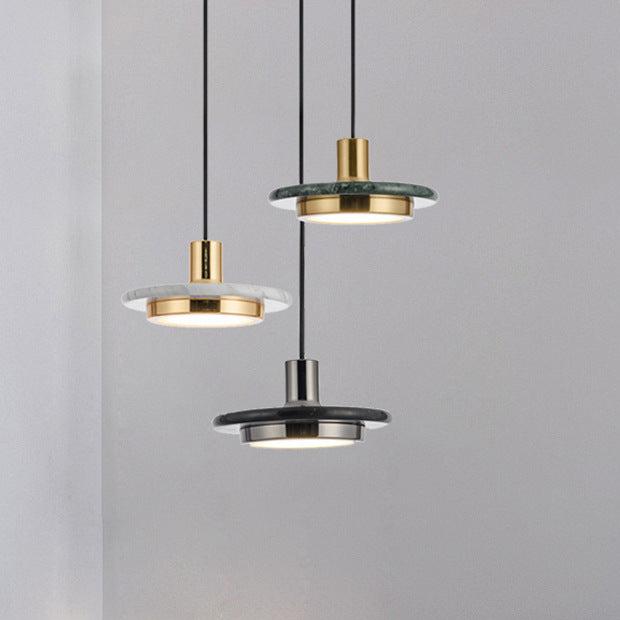 Nowoczesna Prosta Marmurowa Lampa Wisząca