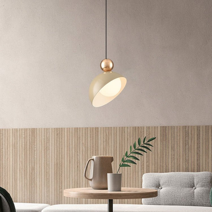 Designerska regulowana lampa wisząca – metalowa lampa sufitowa