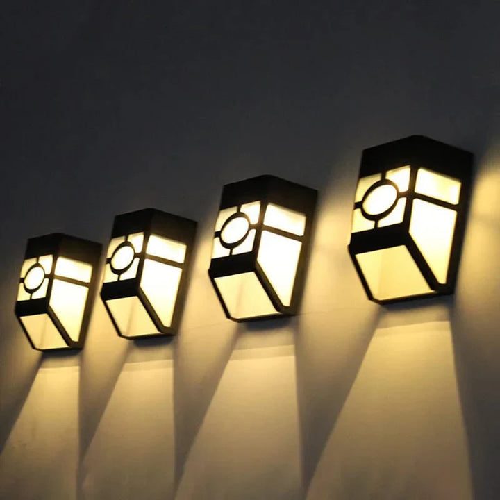 Lampa ścienna LED na energię słoneczną (2 opakowania)