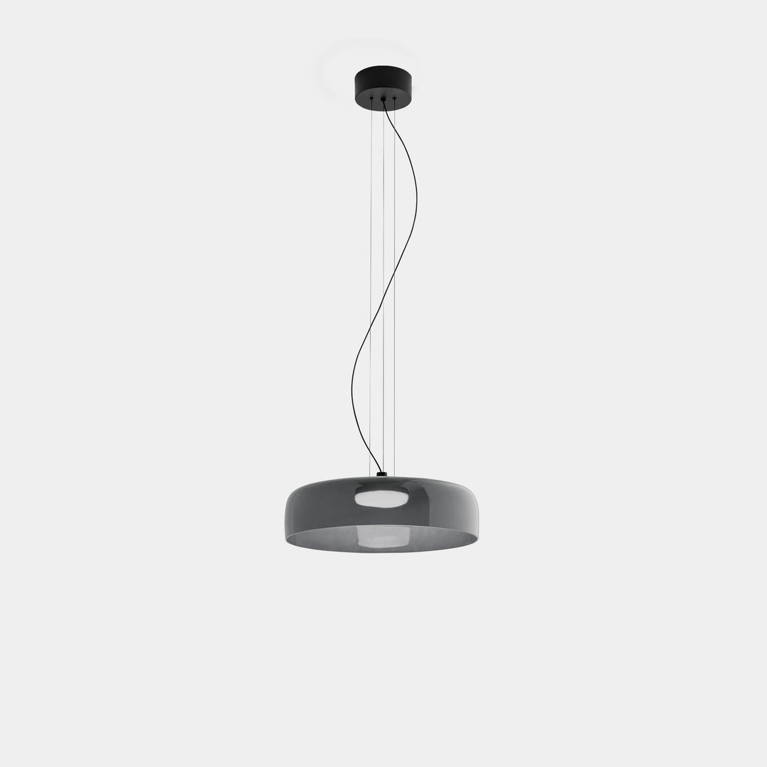 Lampa wisząca ze szkła norweskiego