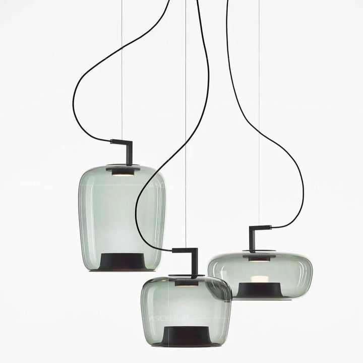Nowoczesna lampa wisząca do stołu kuchennego