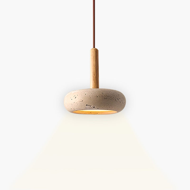 Lampa wisząca w stylu Wabi Sabi