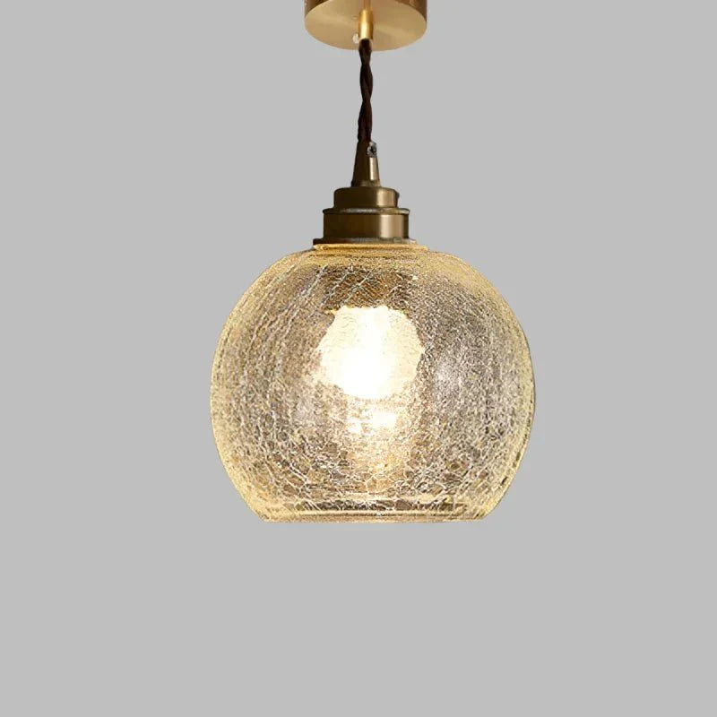 Szklana lampa wisząca Crystal