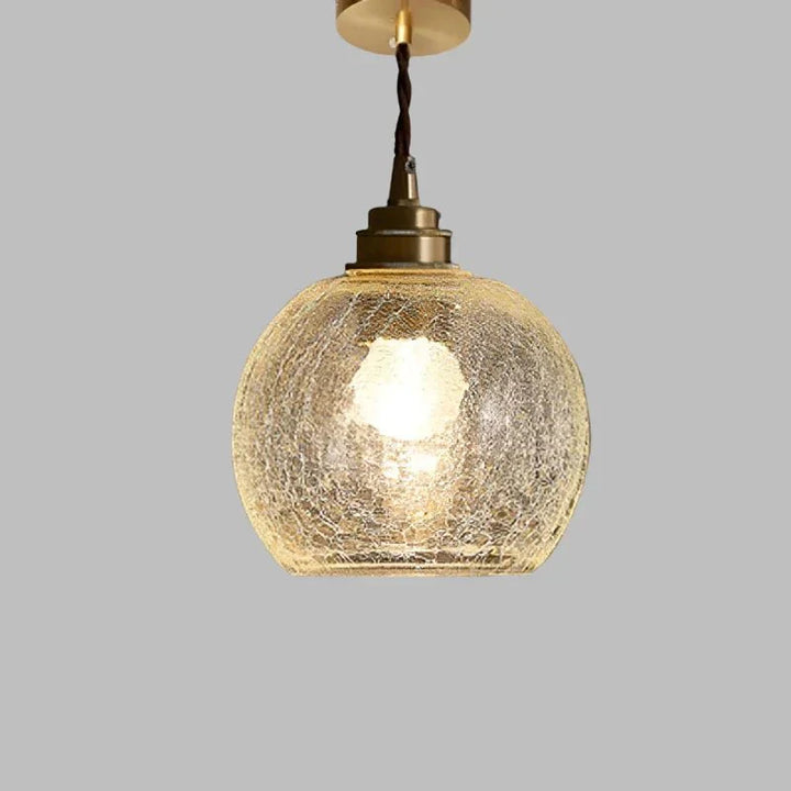 Szklana lampa wisząca Crystal