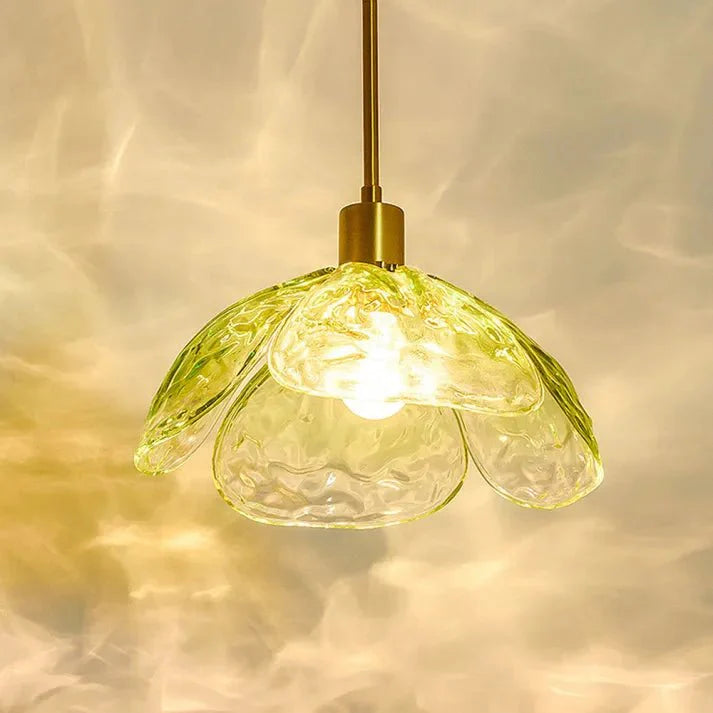 Kreatywna Lampa Wisząca Kwiatowe Płatki na Stolik Nocny