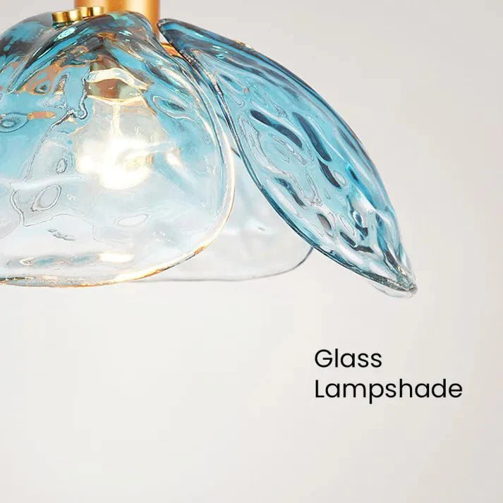 Kreatywna Lampa Wisząca Kwiatowe Płatki na Stolik Nocny