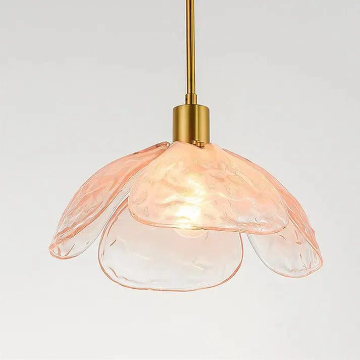Kreatywna Lampa Wisząca Kwiatowe Płatki na Stolik Nocny