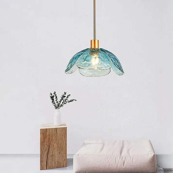 Kreatywna Lampa Wisząca Kwiatowe Płatki na Stolik Nocny