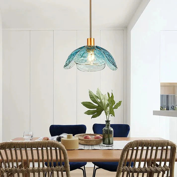 Kreatywna Lampa Wisząca Kwiatowe Płatki na Stolik Nocny