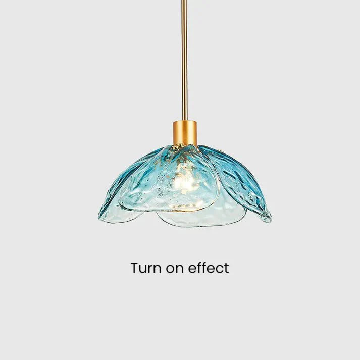 Kreatywna Lampa Wisząca Kwiatowe Płatki na Stolik Nocny
