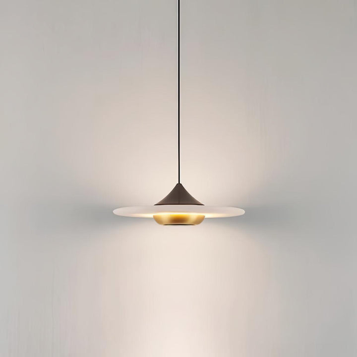 Latająca Talerz Marmurowa Lampa Wisząca