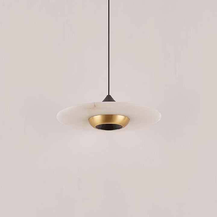 Latająca Talerz Marmurowa Lampa Wisząca