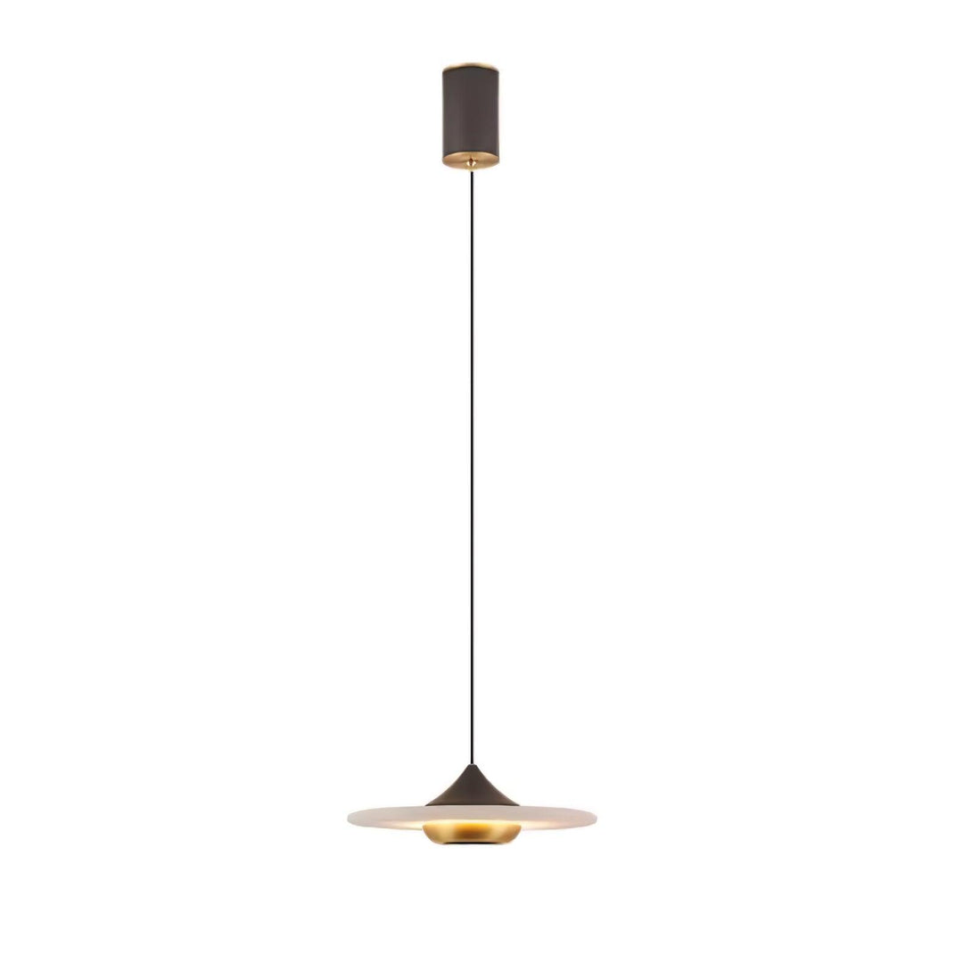 Latająca Talerz Marmurowa Lampa Wisząca