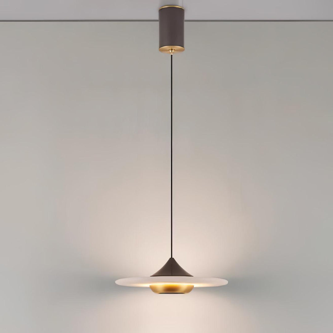 Latająca Talerz Marmurowa Lampa Wisząca