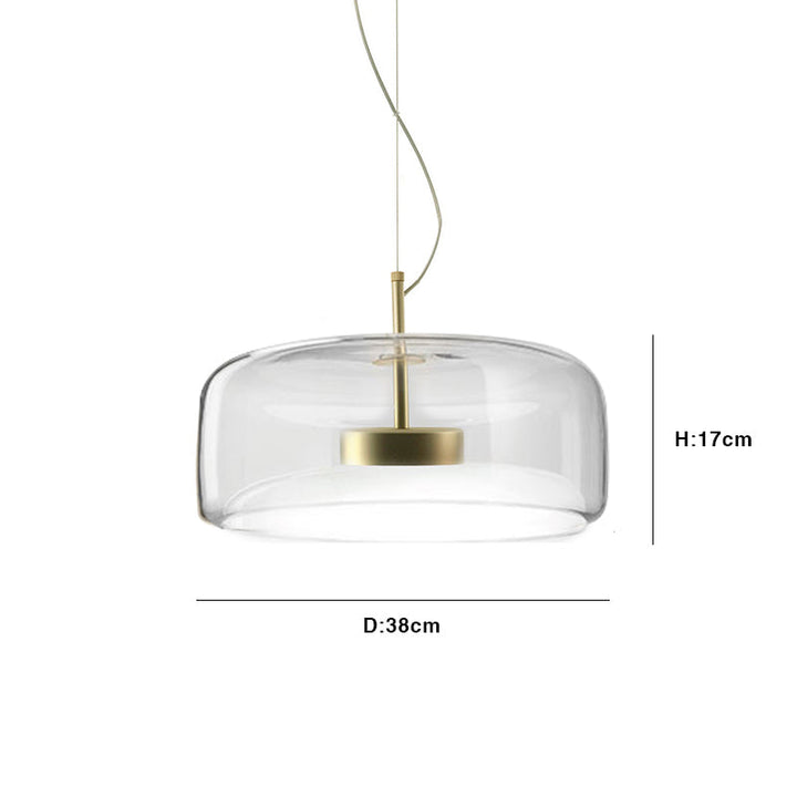 Lampa wisząca Hotel Glass