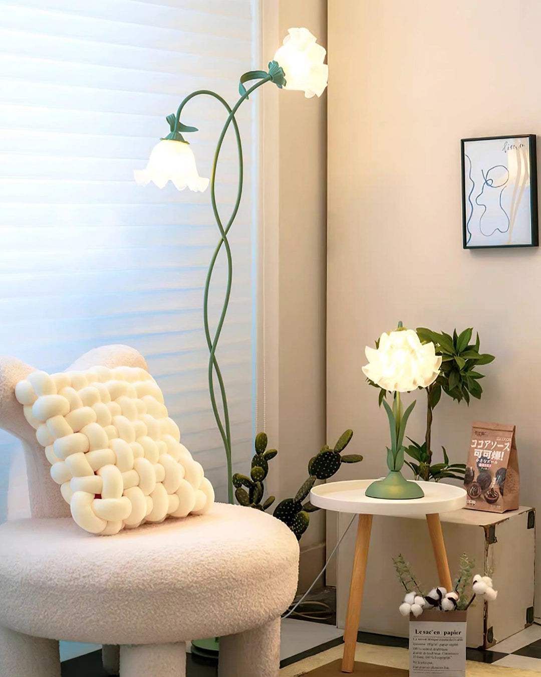 Lampa podłogowa Calla Flowers