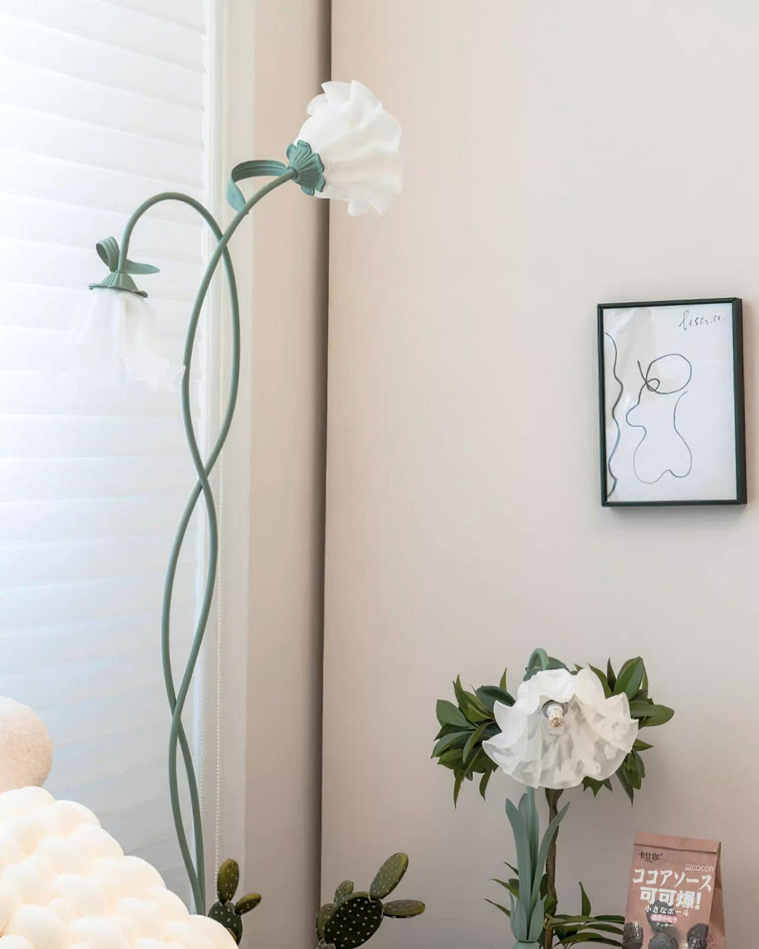 Lampa podłogowa Calla Flowers