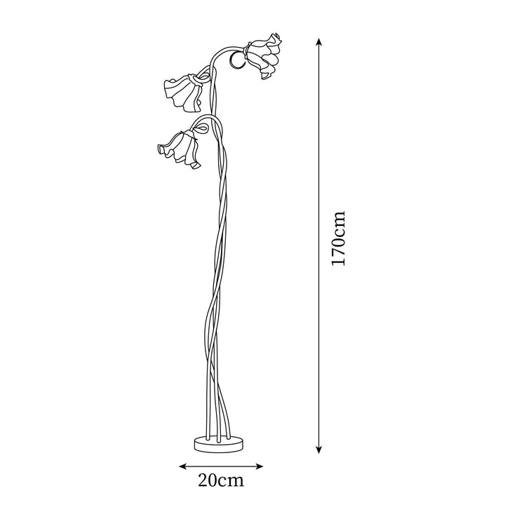 Lampa podłogowa Calla Flowers