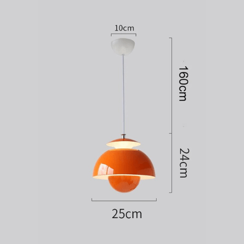 Skandynawska nowoczesna lampa wisząca LED