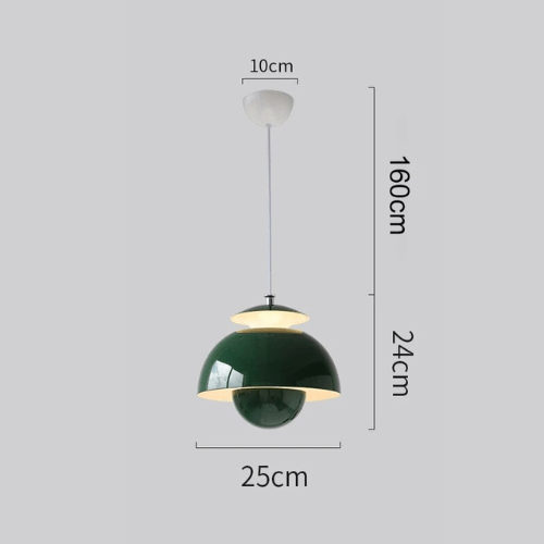 Skandynawska nowoczesna lampa wisząca LED
