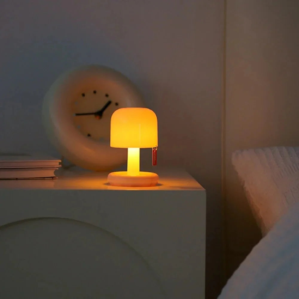 Mini lampa stołowa LED „Zachód Słońca” – nastrojowe oświetlenie nocne