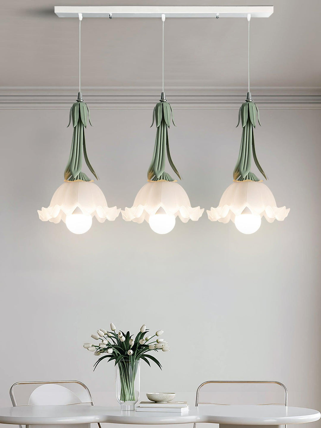 Lampa wisząca konwalia
