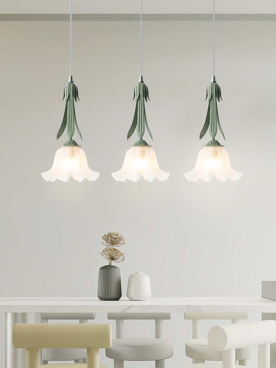 Lampa wisząca konwalia