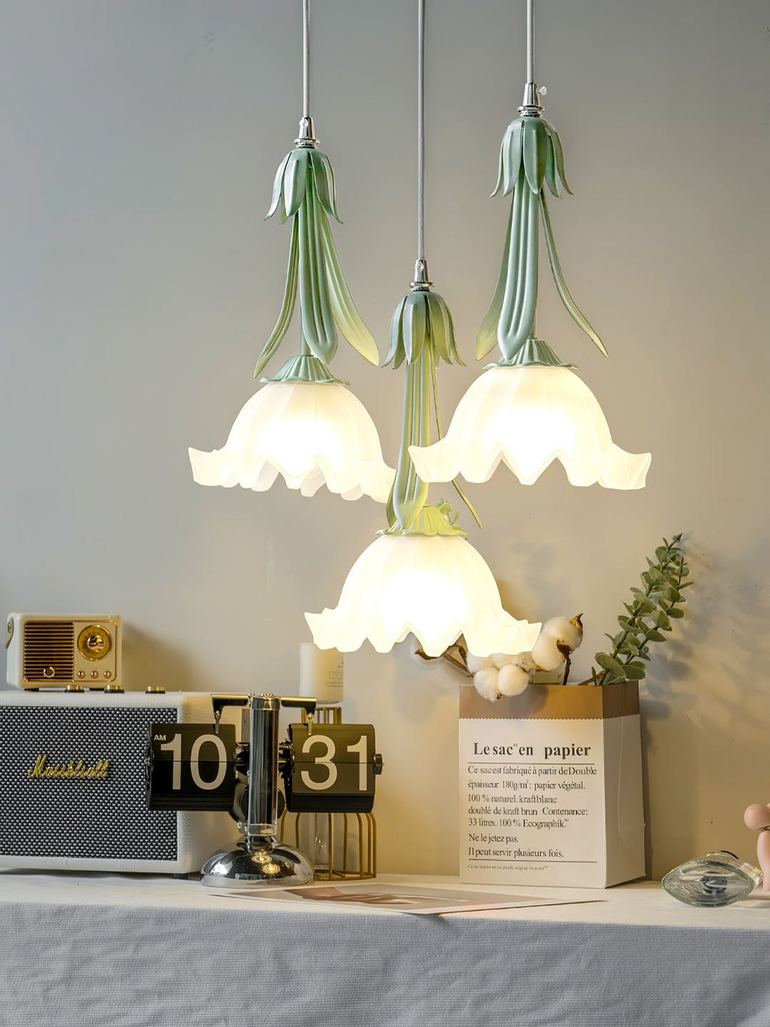 Lampa wisząca konwalia