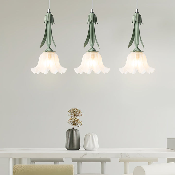 Lampa wisząca konwalia